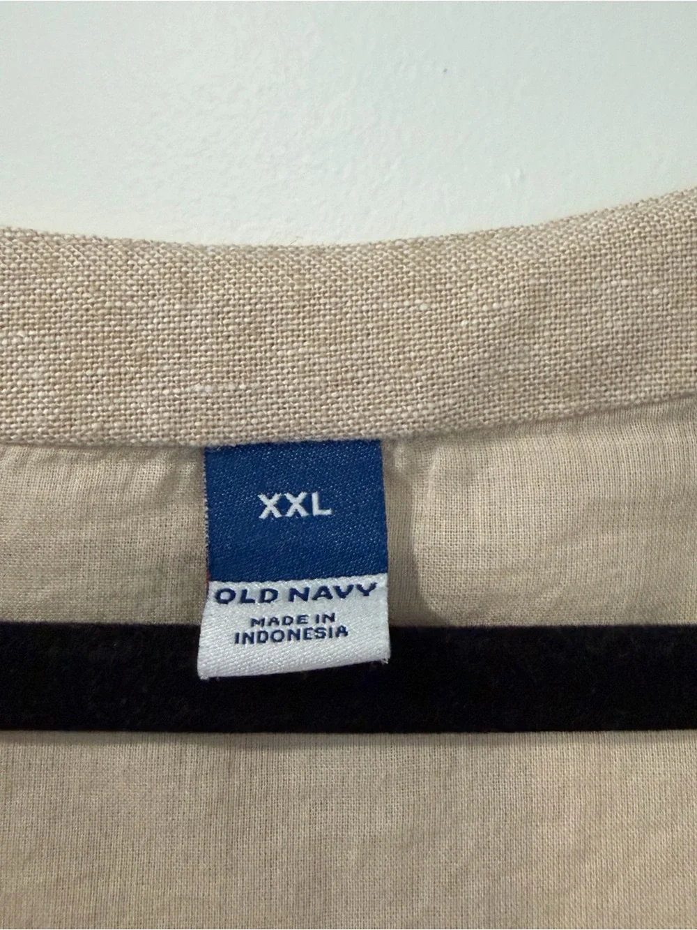 Old Navy Neutral Beige Open-Front Vest
